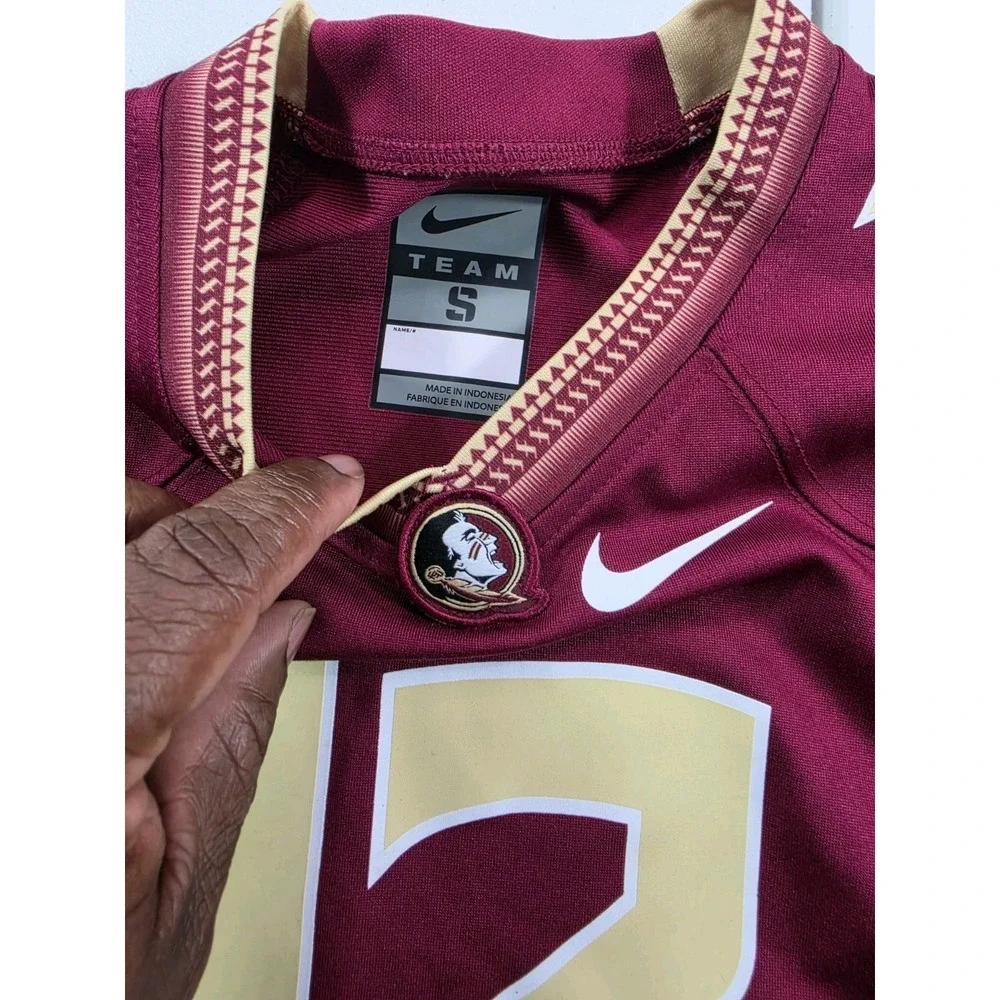 Nike Team Dri-Fit Florida State #12 Football Jersey Youth S NCAA